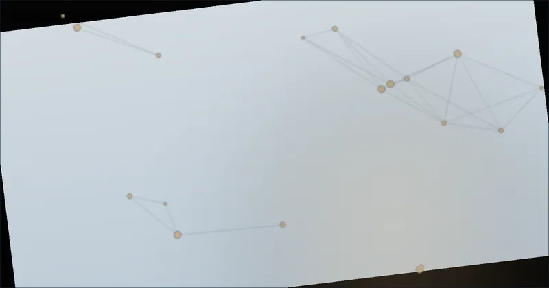 Navy constellation pattern suggesting hundreds of companies in one fund
